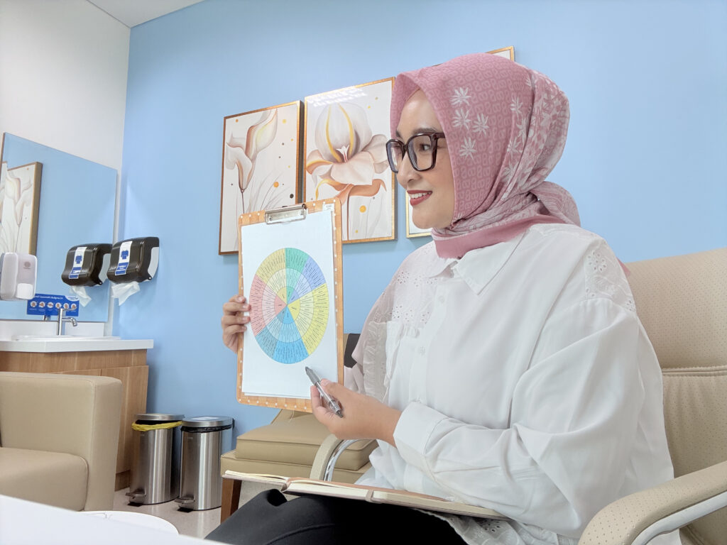 Sesi Terapi Trauma bersama Olphi Disya Arinda